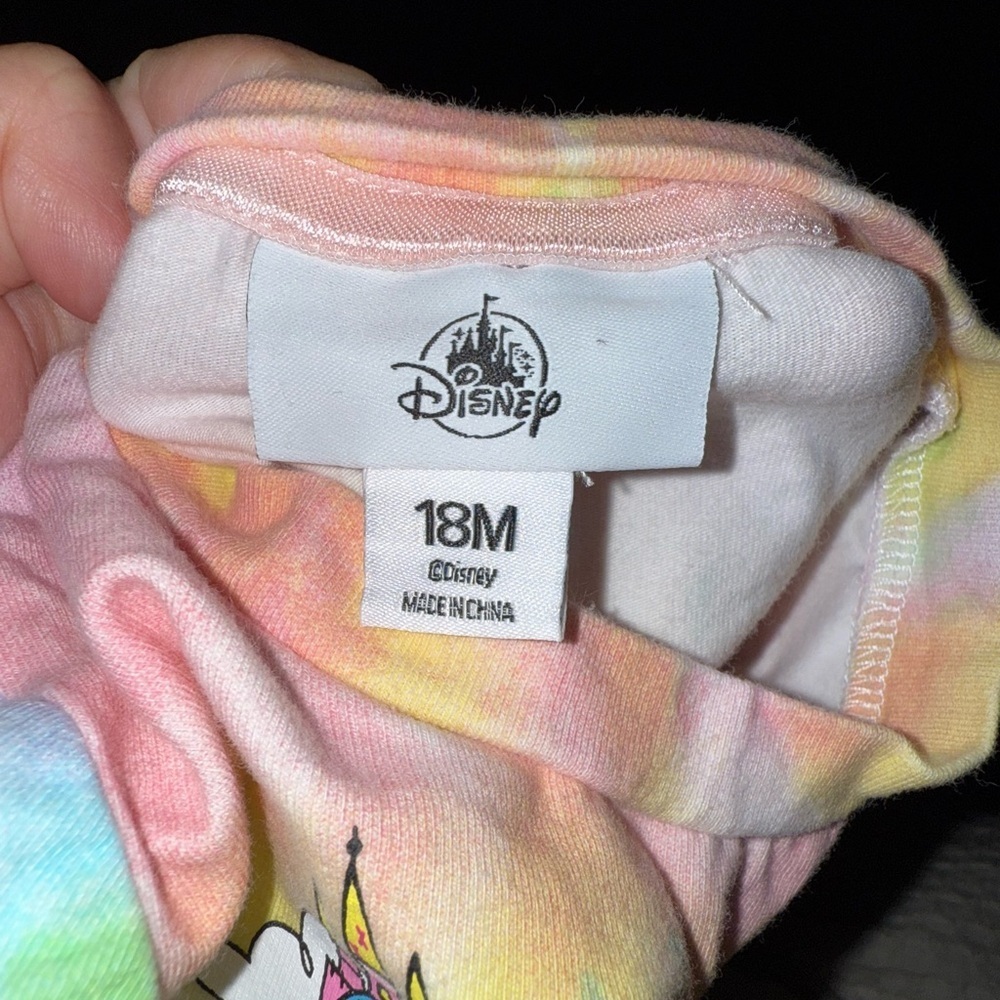 Disney Baby Minnie Mouse Tie-Dye Romper 18M - Picture 6 of 6